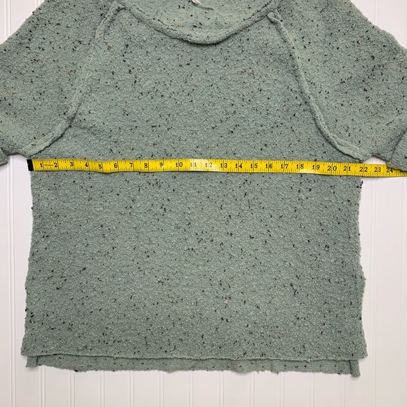 Free People Mint Green Speckled Sweater - Picture 15 of 16